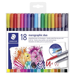 Staedtler Fiberpen Marsgraphic Duo kist olovke (18)